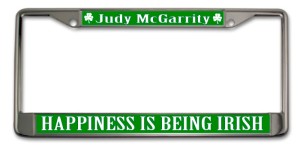 Irish License Plate